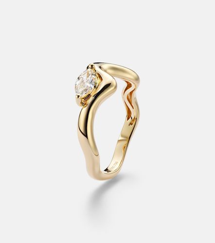 Wave 18kt ring with diamond - Shay Jewelry - Modalova