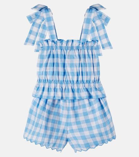 Set Viola de top y shorts de algodón - Bebe Organic - Modalova