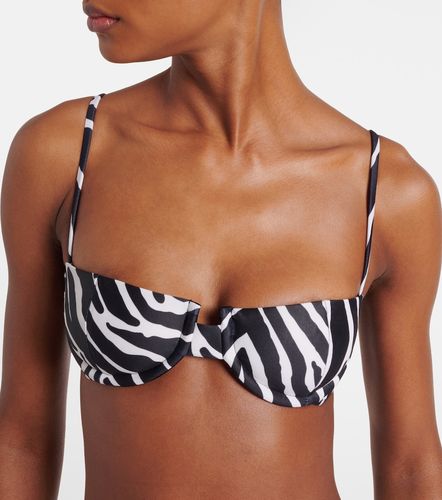 Same Zebra-print bikini top - Same - Modalova