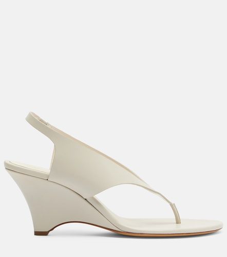 Langley leather wedge thong sandals - Le Monde Beryl - Modalova