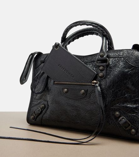 Le City Small leather top-handle bag - Balenciaga - Modalova