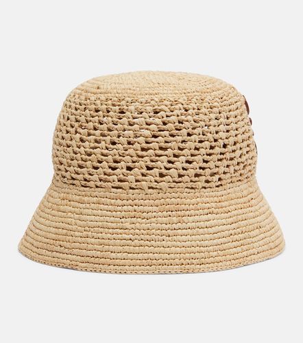 Loewe Anagram raffia bucket hat - Loewe - Modalova