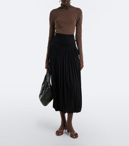Top in jersey di cotone a collo alto - Lemaire - Modalova