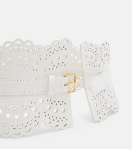 Alaia Vienne Wave leather belt - Alaia - Modalova