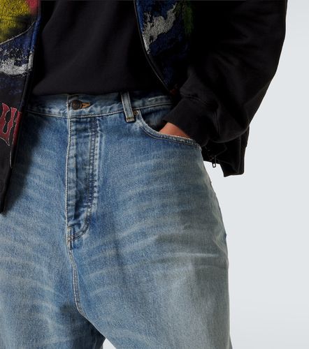 Jeans a gamba larga distressed - Balenciaga - Modalova