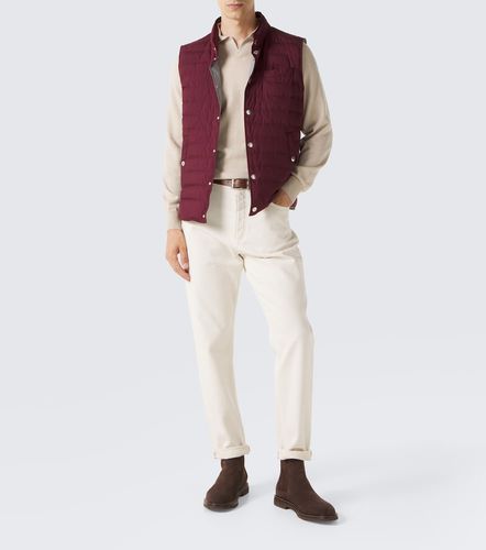 Pullover polo in cashmere - Brunello Cucinelli - Modalova