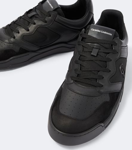 Bsktball 1 Retro leather sneakers - Christian Louboutin - Modalova