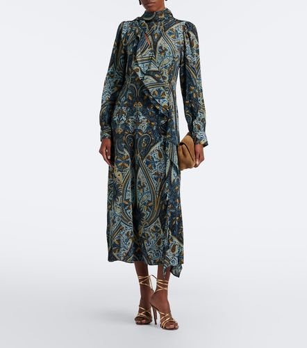 Vestido midi Sabrina de seda - Ulla Johnson - Modalova
