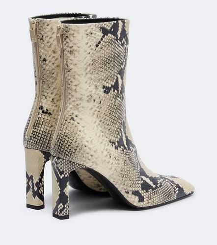 Stivaletti in pelle effetto serpente - Toteme - Modalova