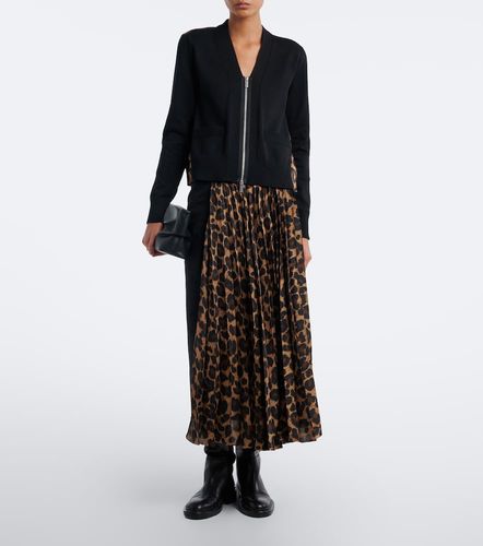 Sacai Cardigan aus Strick - Sacai - Modalova