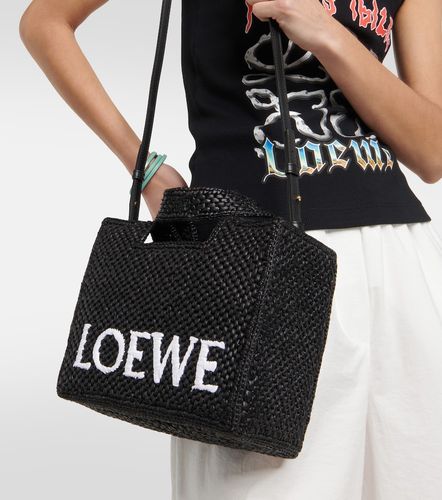 Paula's Ibiza - Borsa Small in rafia con logo - Loewe - Modalova