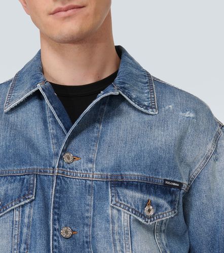 Dolce&Gabbana Distressed Jeansjacke - Dolce&Gabbana - Modalova