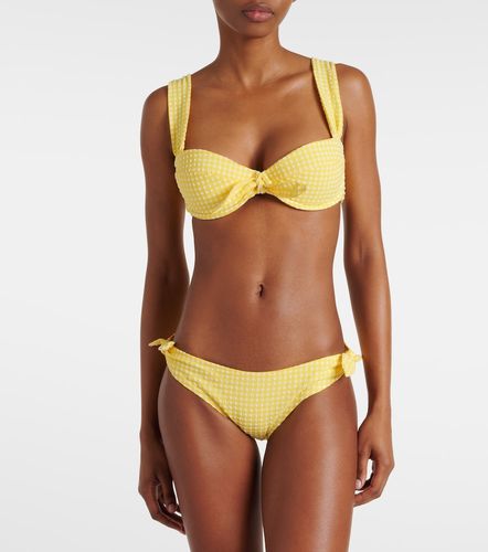Cape Town checked bikini top - Heidi Klein - Modalova