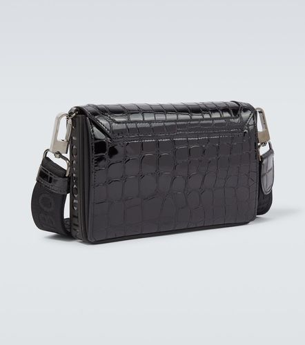 Explorafunk croc-effect patent leather shoulder bag - Christian Louboutin - Modalova