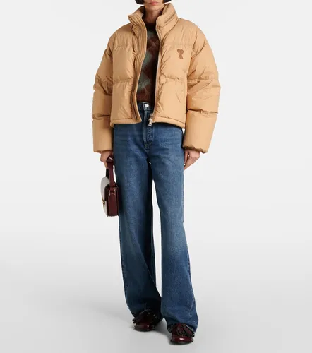 Ami De Cour technical canvas down jacket - Ami Paris - Modalova