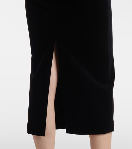 Vestido corsé de terciopelo - Alex Perry - Modalova