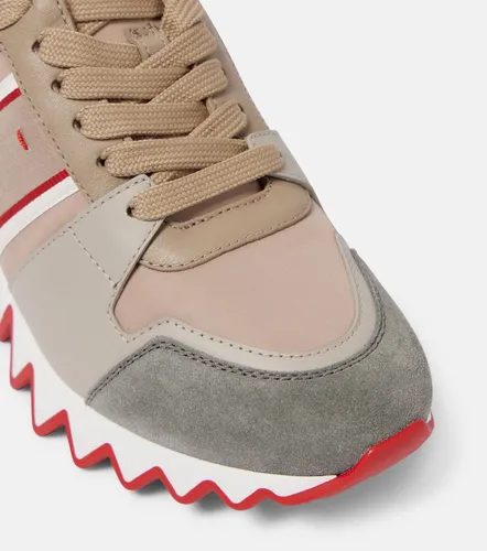 Sneakers Nastroshark con suede - Christian Louboutin - Modalova