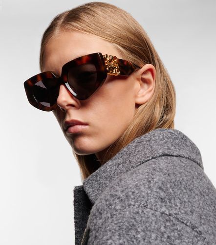 Gafas de sol oversized con anagrama - Loewe - Modalova