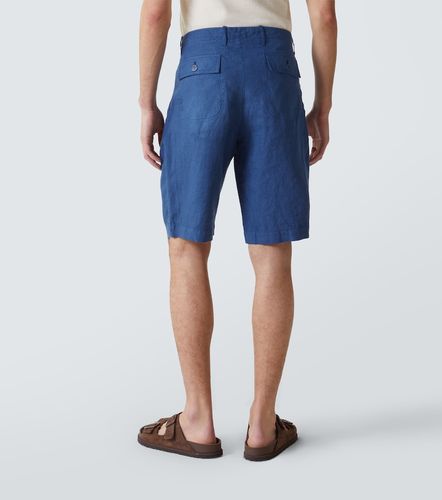 Fedeli Ajaccio linen Bermuda shorts - Fedeli - Modalova