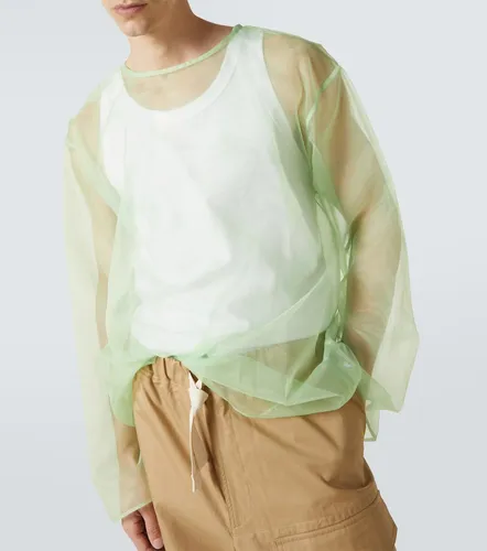Dries Van Noten Oversized sheer top - Dries Van Noten - Modalova