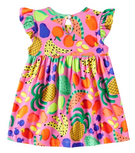 Fábula Bebé - vestido de algodón estampado - Fabula - Modalova
