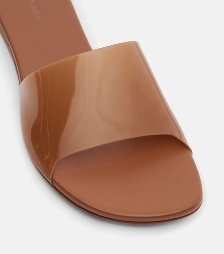 Amina Muaddi Bianca Glass 95 mules - Amina Muaddi - Modalova