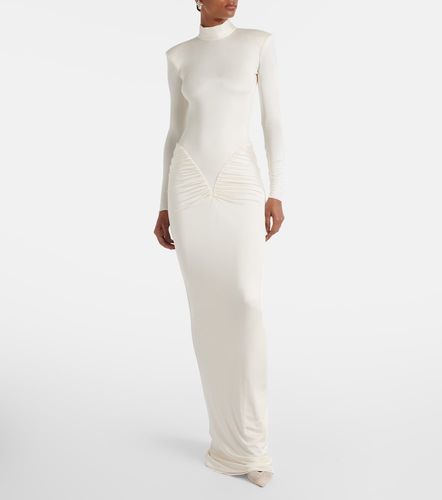 Darja ruched gown - The New Arrivals Ilkyaz Ozel - Modalova