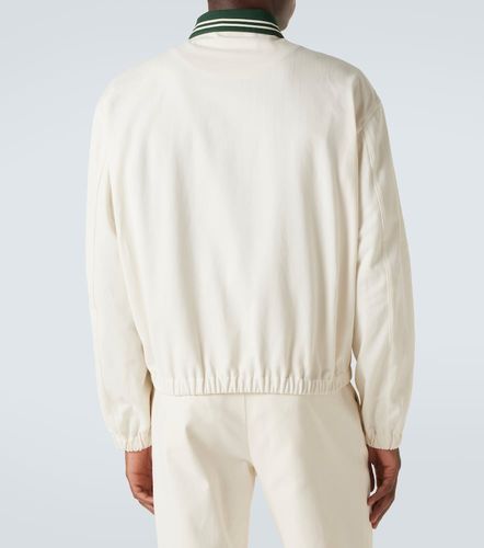 Bomber in cotone e cashmere - Ralph Lauren Purple Label - Modalova