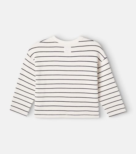 Sudadera en mezcla de algodón a rayas - Bonpoint - Modalova