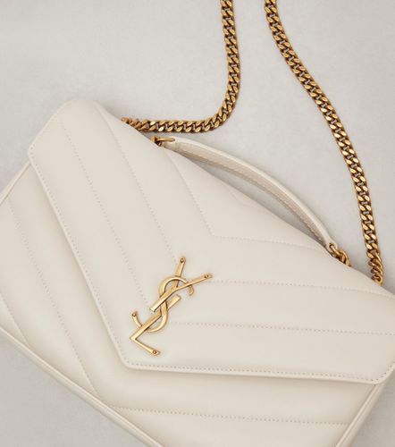 Loulou Medium leather shoulder bag - Saint Laurent - Modalova