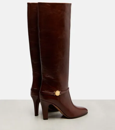 Chloé Stiefel Eve 85 aus Leder - Chloe - Modalova