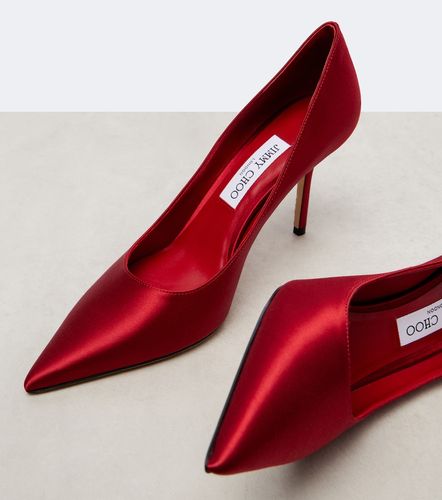 Jimmy Choo Pumps Love 85 aus Satin - Jimmy Choo - Modalova