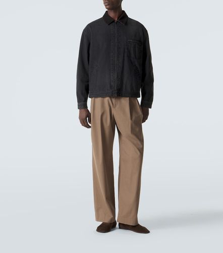 Pantalones anchos Tibor de algodón y cachemir - The Row - Modalova