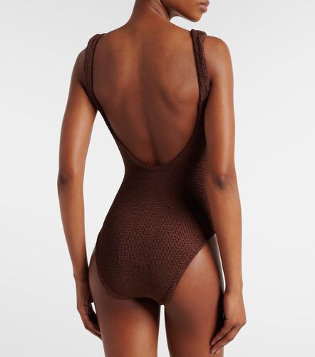 Coverage Square Neck swimsuit - Hunza G - Modalova