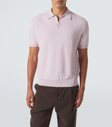 Canali Polo in cotone e seta - Canali - Modalova