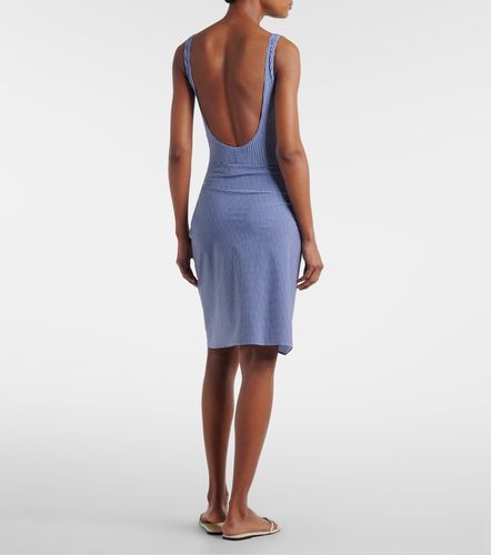 Gingham beach cover-up - Karla Colletto - Modalova