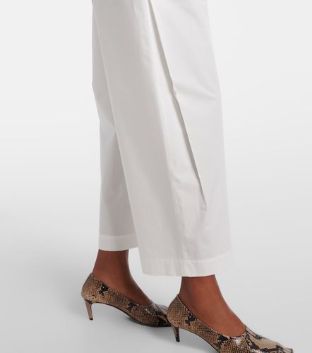 Pantaloni a gamba larga Roma in cotone - Khaite - Modalova