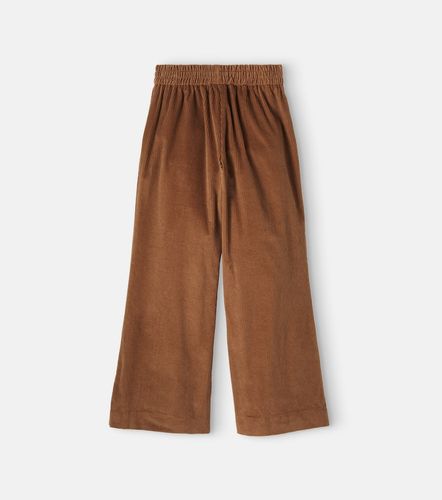 Pantalones flared de pana de algodón - Monnalisa - Modalova