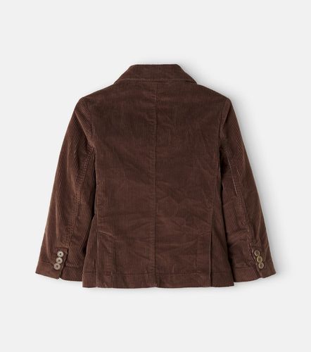Chaqueta cruzada de pana en mezcla de algodón - Il Gufo - Modalova
