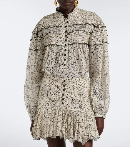 Doane polka-dot cotton voile blouse - Marant Etoile - Modalova
