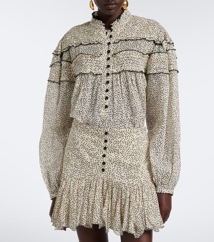 Doane polka-dot cotton voile blouse - Marant Etoile - Modalova
