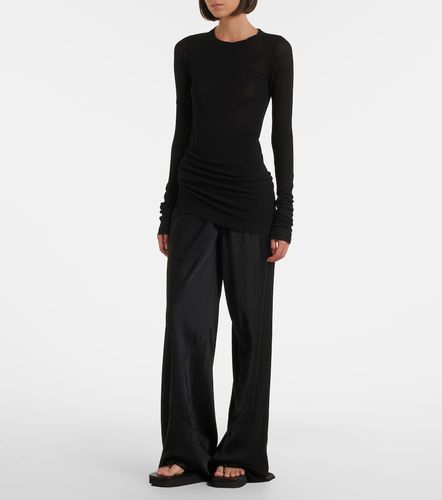 Rick Owens Top acanalado de jersey - Rick Owens - Modalova