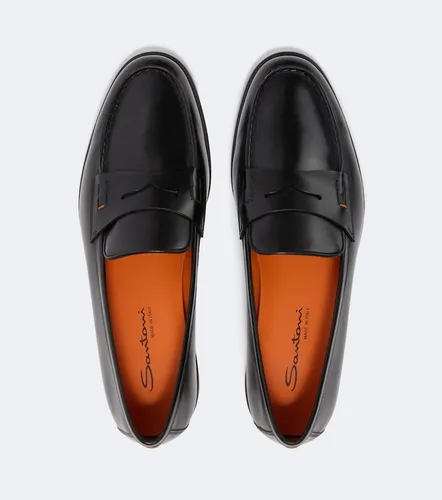 Mocasines penny Milo de piel - Santoni - Modalova