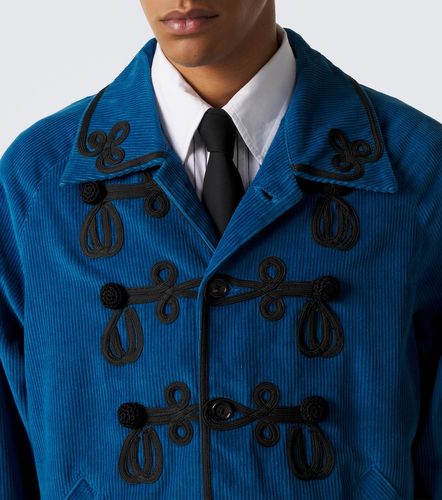 Bestickte Jacke Stagecoach aus Baumwoll-Cord - Bode - Modalova