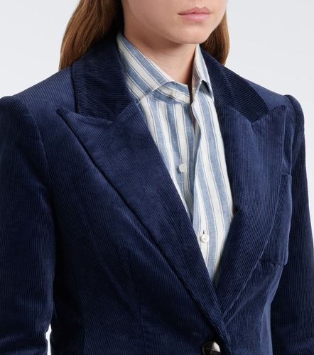 Blazer Livvy in velluto a coste di cotone - Veronica Beard - Modalova