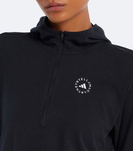 Sudadera de jersey con capucha y logo - Adidas by Stella McCartney - Modalova