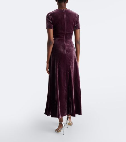 Elie Saab Abito midi in velluto - Elie Saab - Modalova