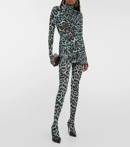 Minifalda Kiran con print de leopardo - Alex Perry - Modalova