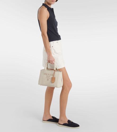 Borsa Giardiniera Medium in canvas - Prada - Modalova