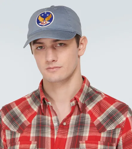 Gorra Ball de algodón con parche - RRL - Modalova